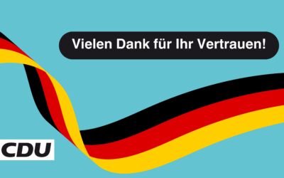Liebe Wählerinnen und Wähler der CDU in der Wedemark!
