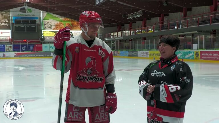 Jessica Borgas zu Besuch bei den Wedemark Scorpions