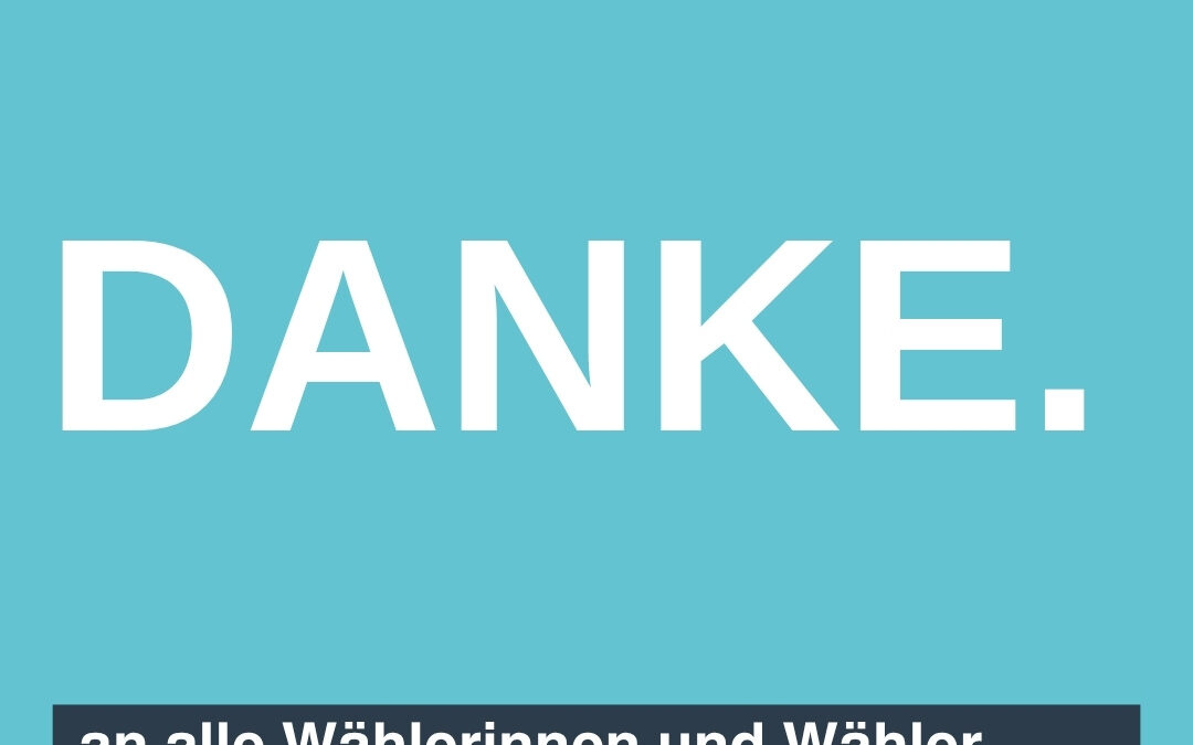 DANKE. an alle Wählerinnen und Wähler der Wedemark